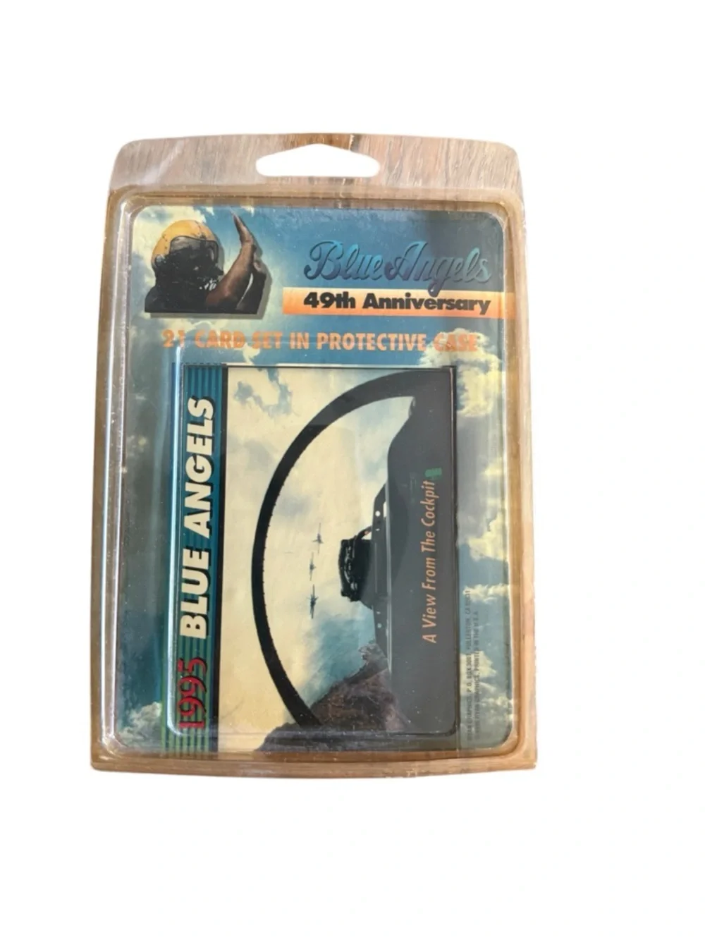 🫶🏻 Blue Angels 1995 Collector Cards Pack - Blue & Gold