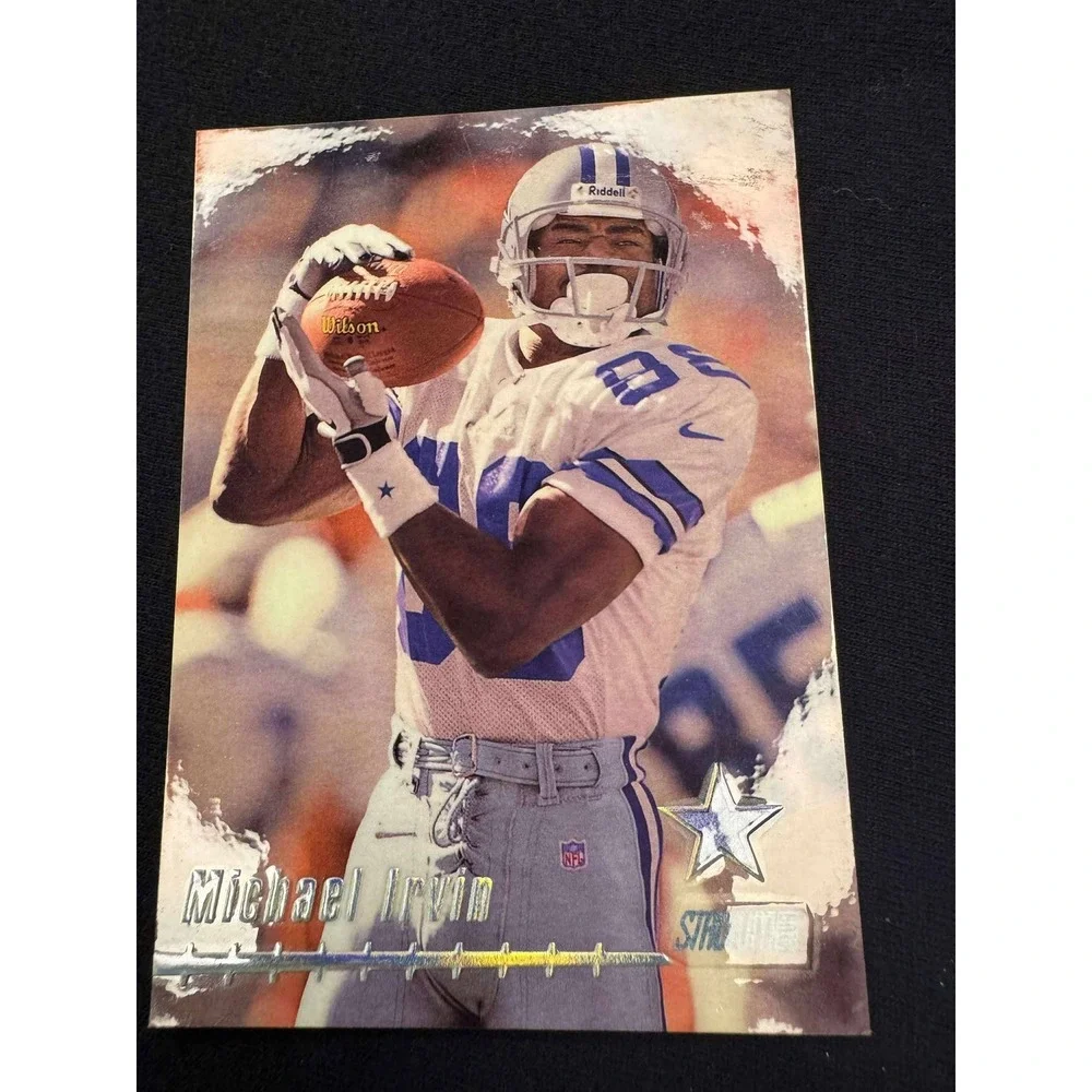 Michael Irvin Dallas Cowboys 1997 Stadium Club Card‎ NFL Football Star Card