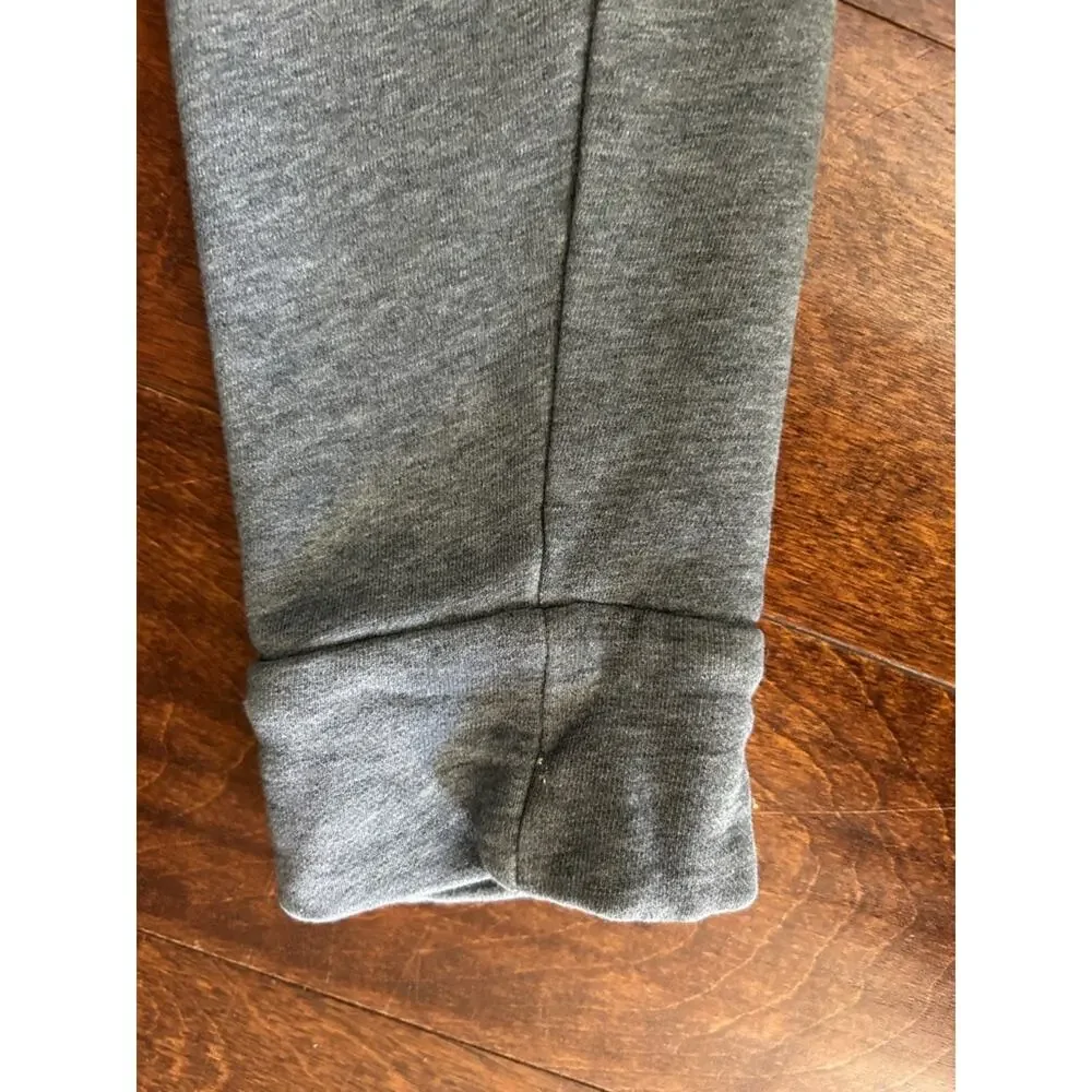 N°21 Women’s Gray Logo Crewneck with Velvet Patch Letters, Size Medium (It42)