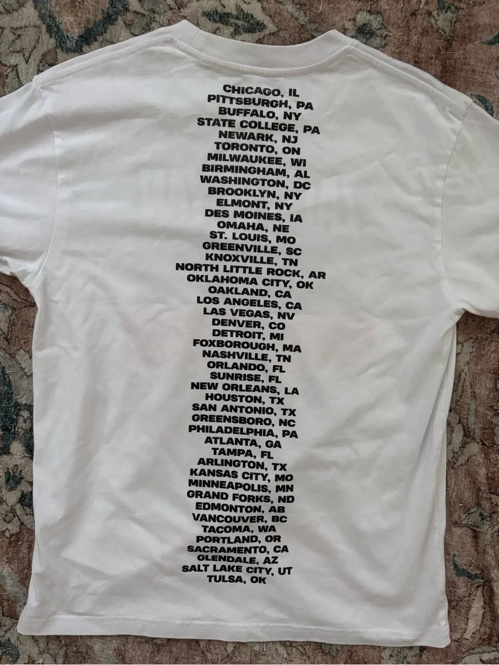 N/A concert shirt
