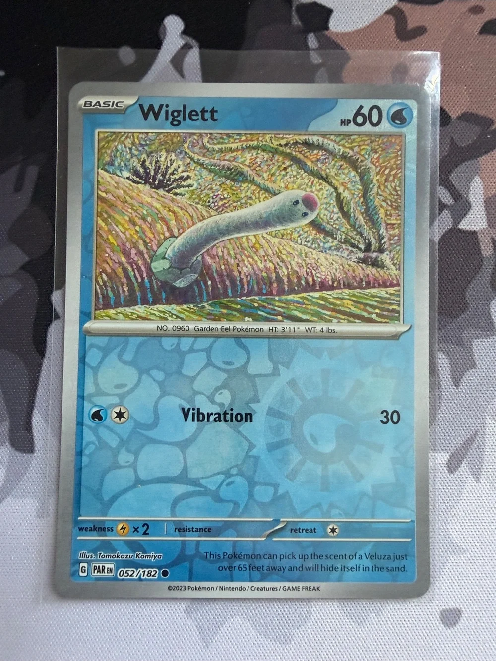 🌊 Wiglett & Wugtrio Pokémon Evolution Reverse Holo Card Lot | 7 Cards ✨5/$25✨