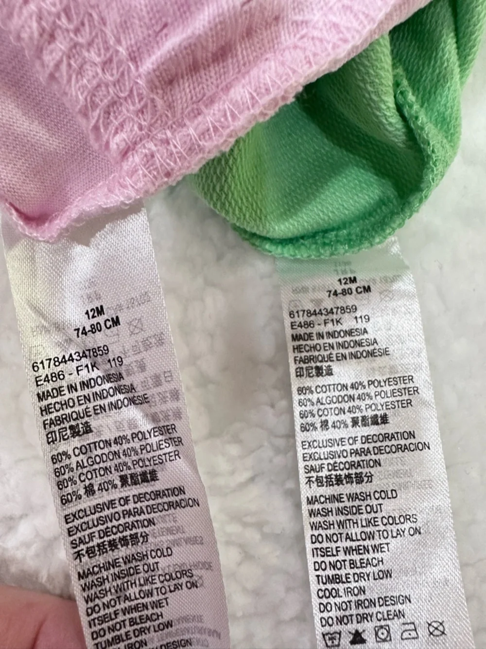 Nike pink cotton