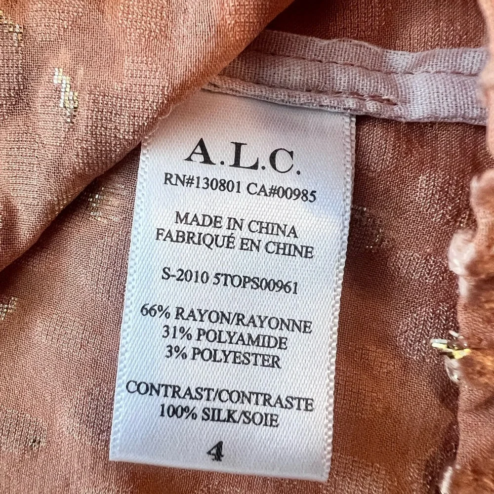 A.L.C. size color