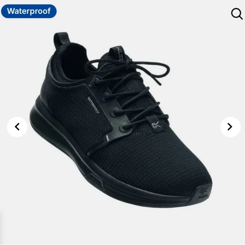 KURU ATOM‎ Waterproof Women's Black Sneakers size 9M