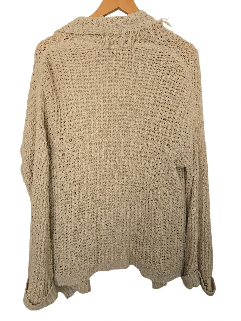 ✨ Free People Open Knit Boho Cardigan Sweater Xs