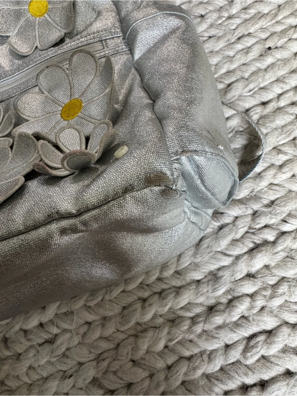STATE metallic silver