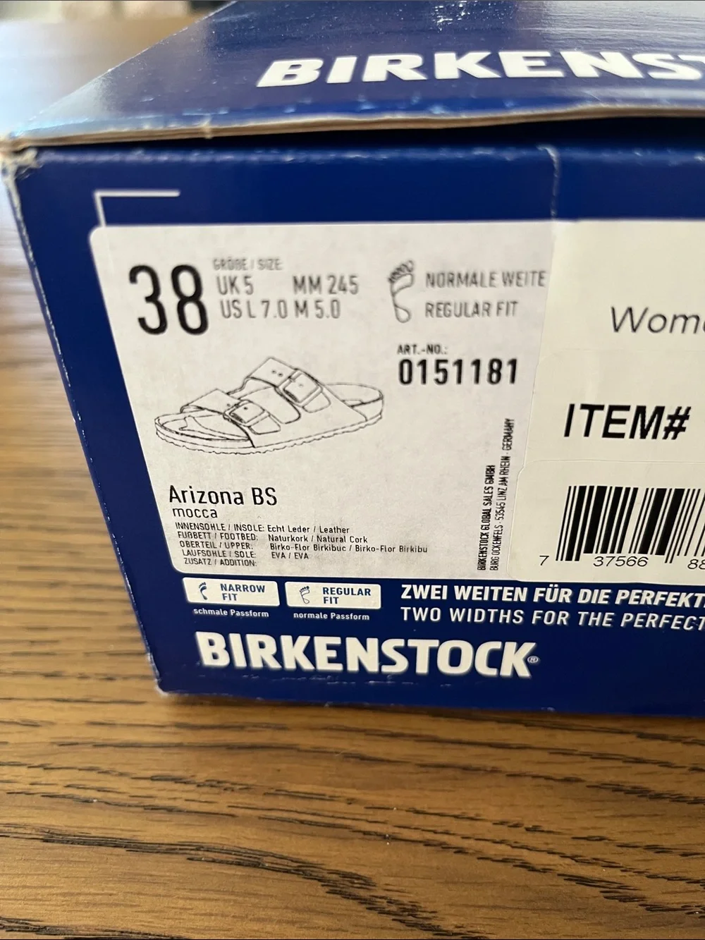 Birkenstock two strap