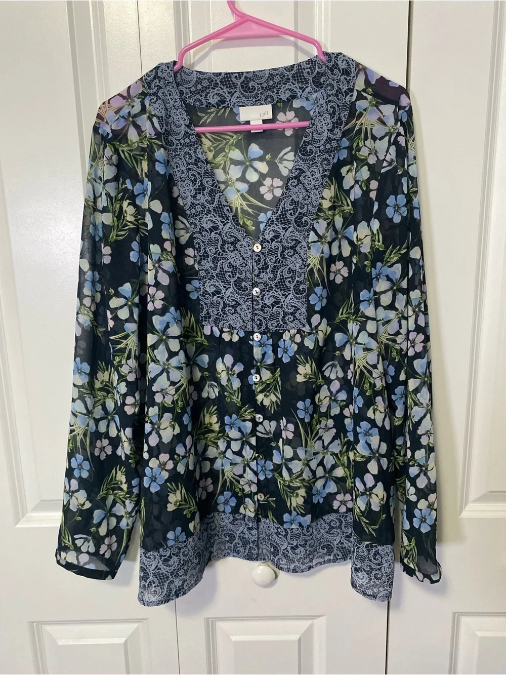 Joie sheer navy