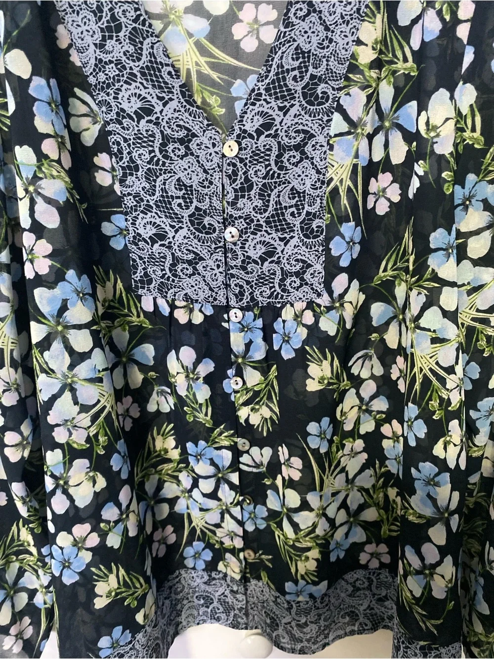 Joie sheer navy