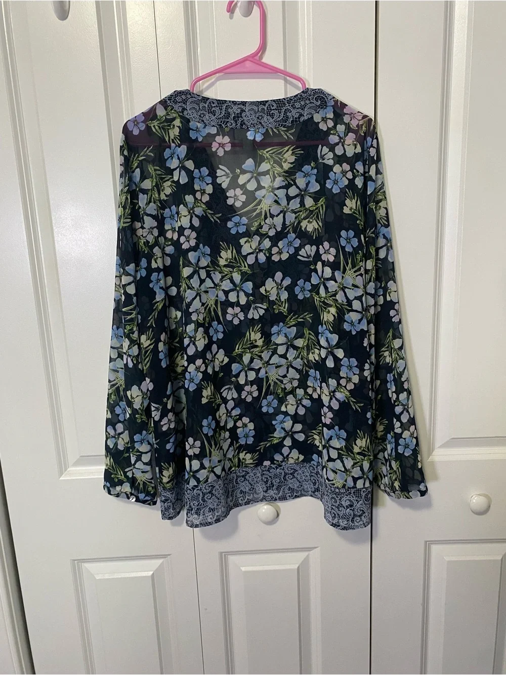 Joie sheer navy