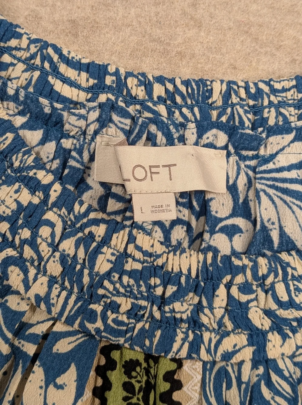 LOFT sleeveless halter