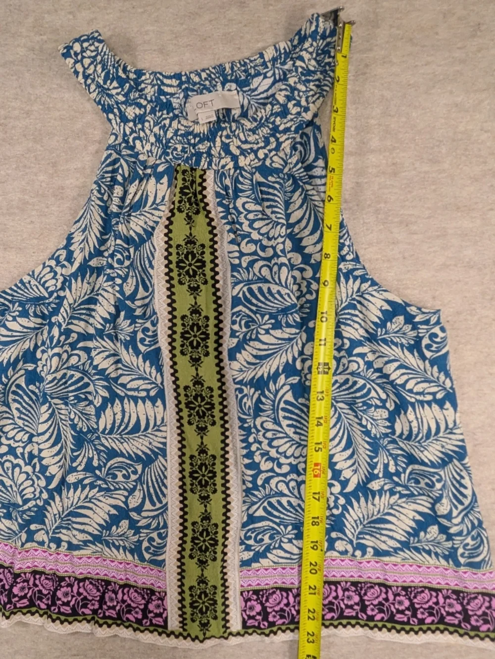 LOFT sleeveless halter