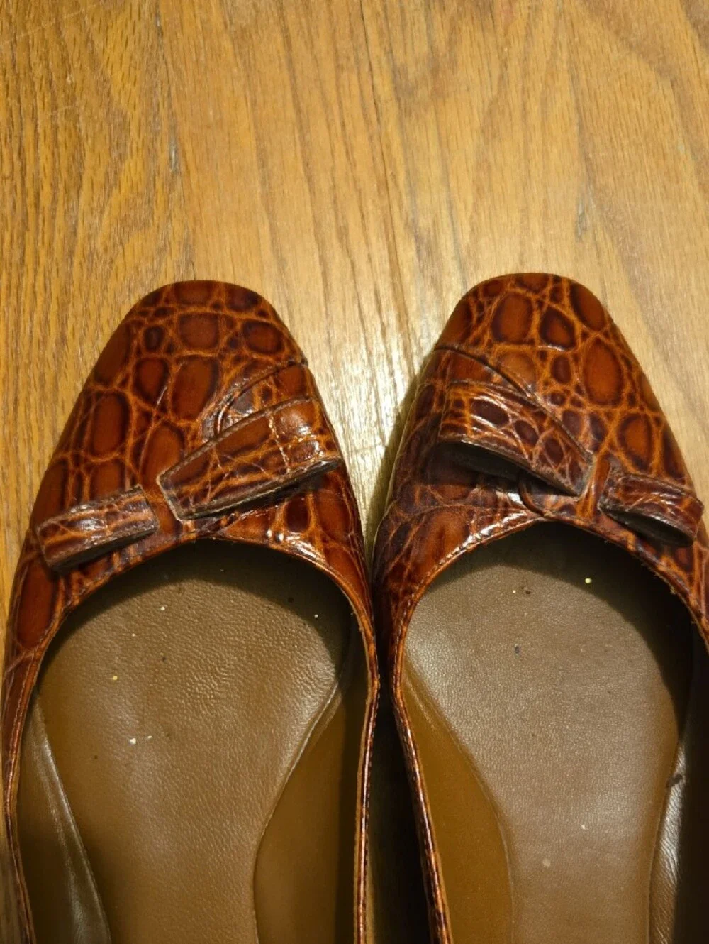 Sarah Flint croc embossed