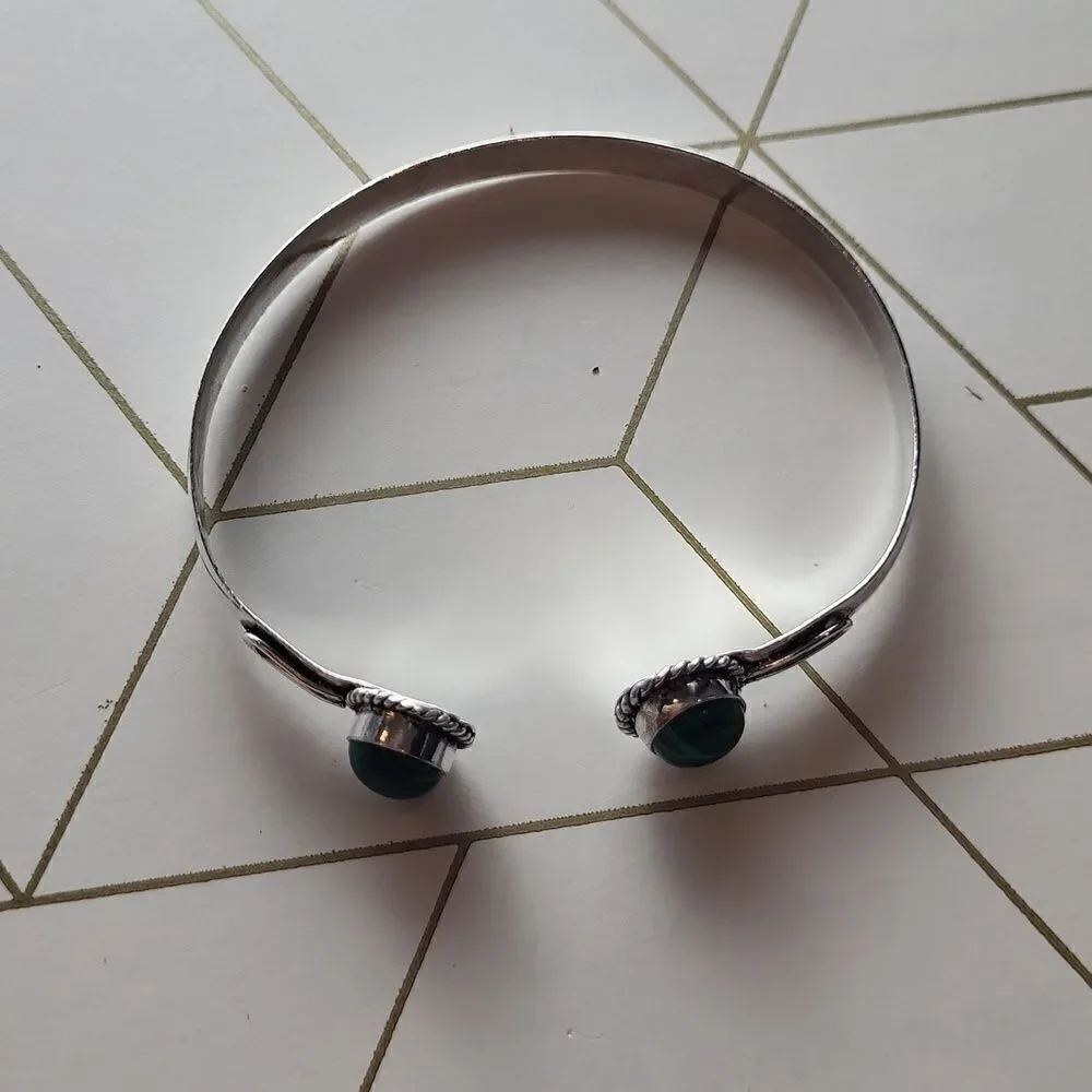 Vintage malachite bracelet