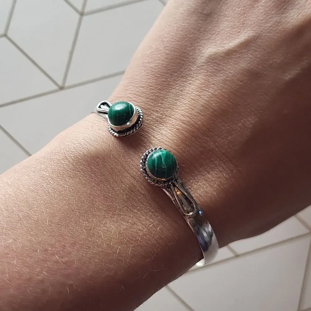 Vintage Malachite Bracelet