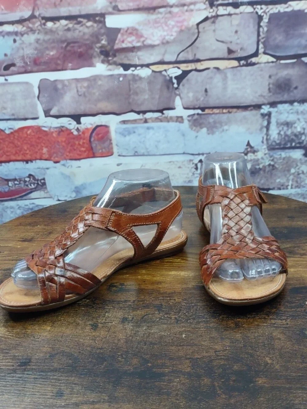 Maya flexible leather crepe