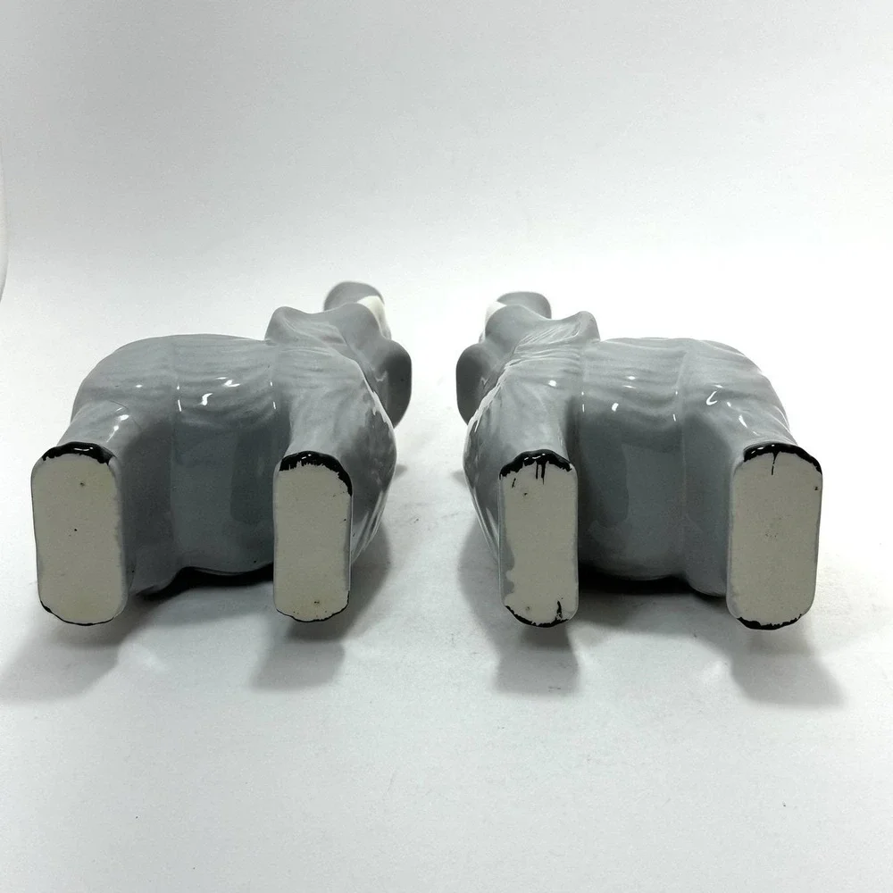 VTG MCM Elephant Bud Vases – 6.5