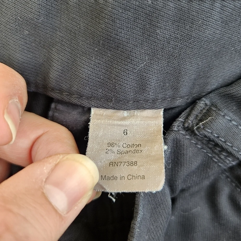 J. Crew black stretch