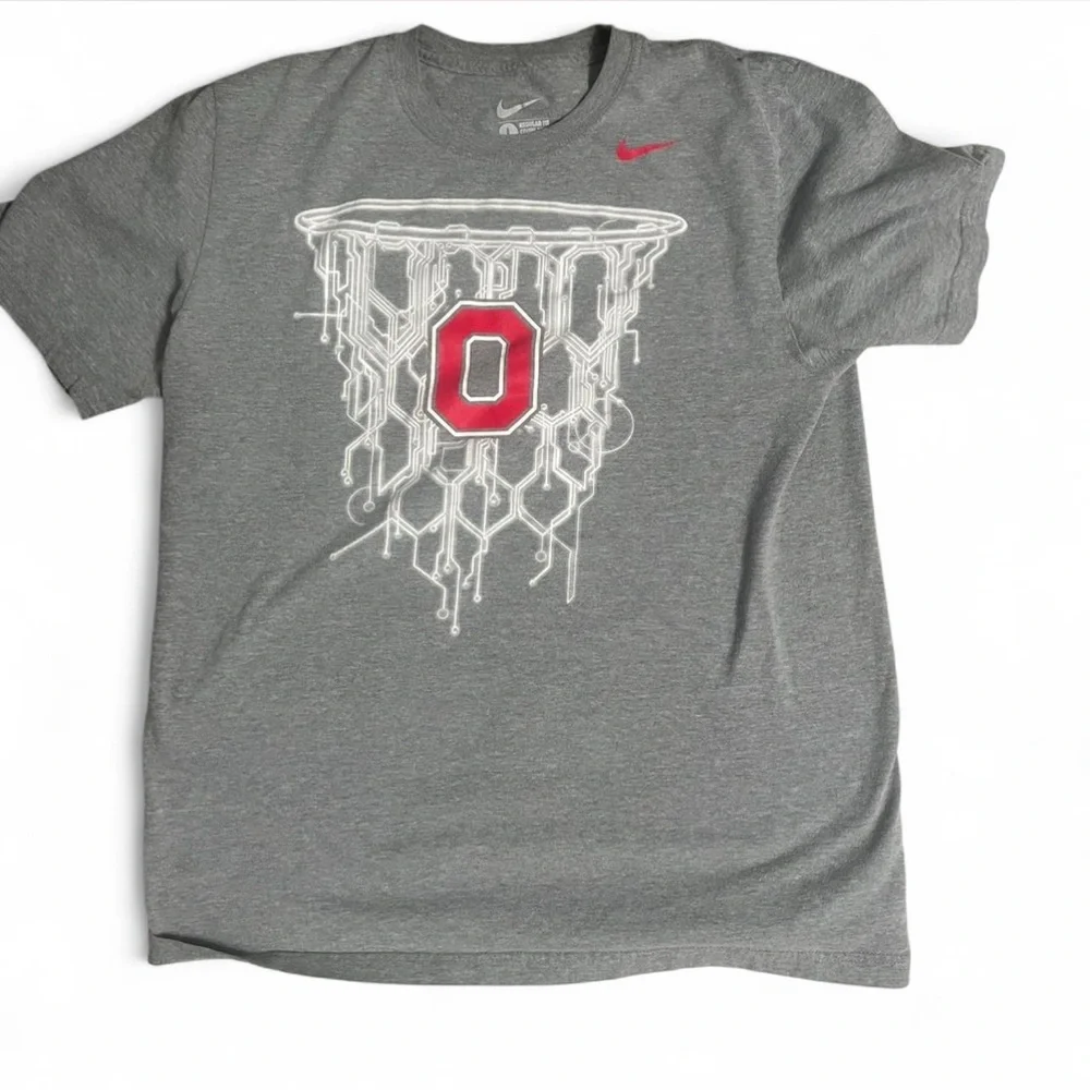 Nike Gray T-Shirt Ohio State Buckeyes