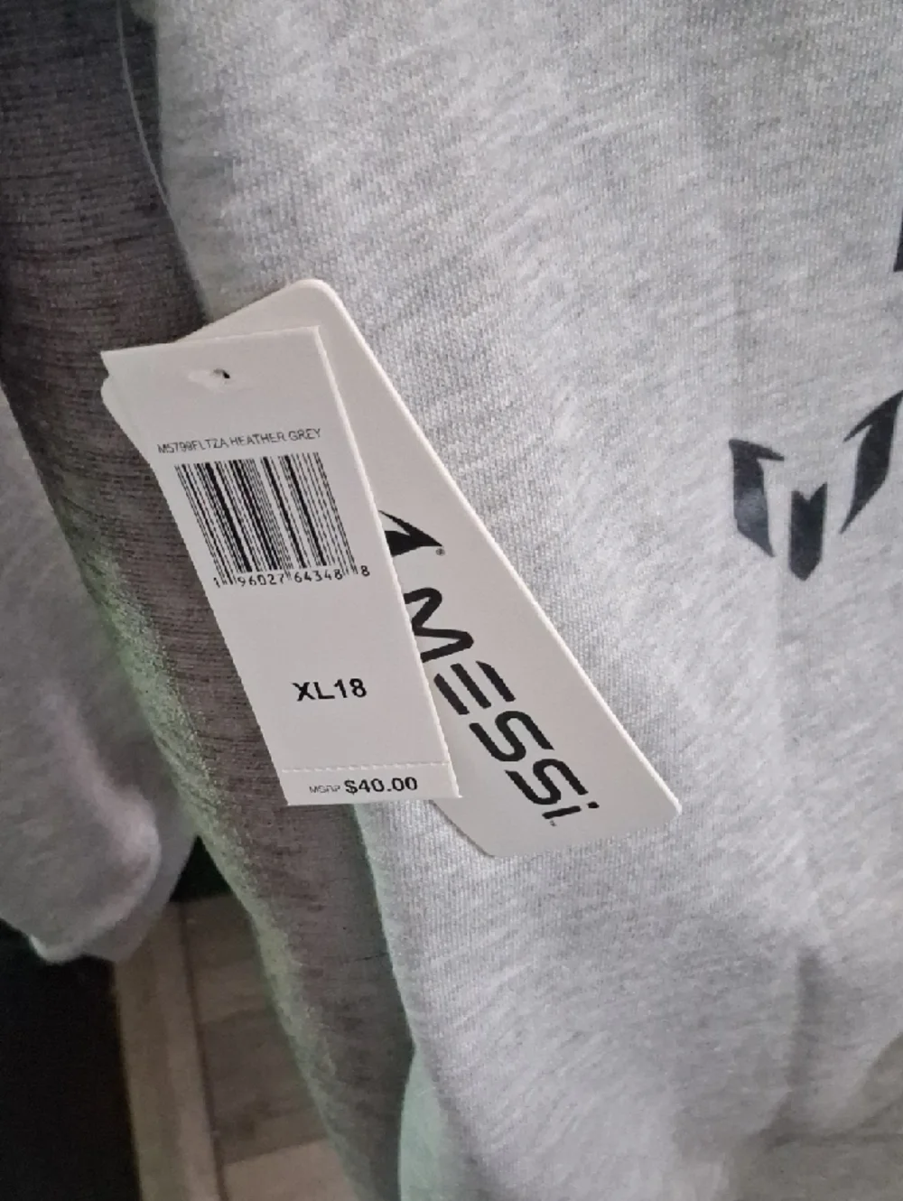 Messi soft grey