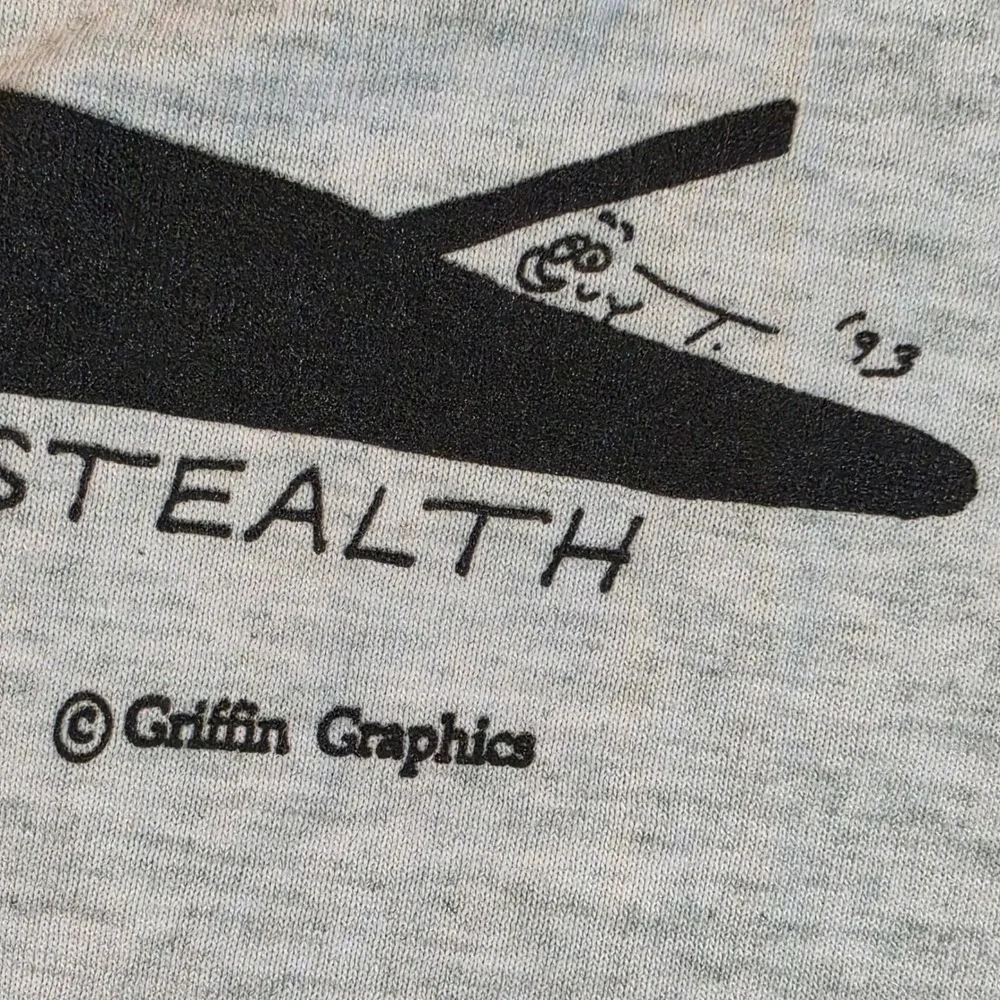 1993 Ultraflight Monterey NY Ultrastealth Eagle Graphic Tee YL 14-16 FOTL Best