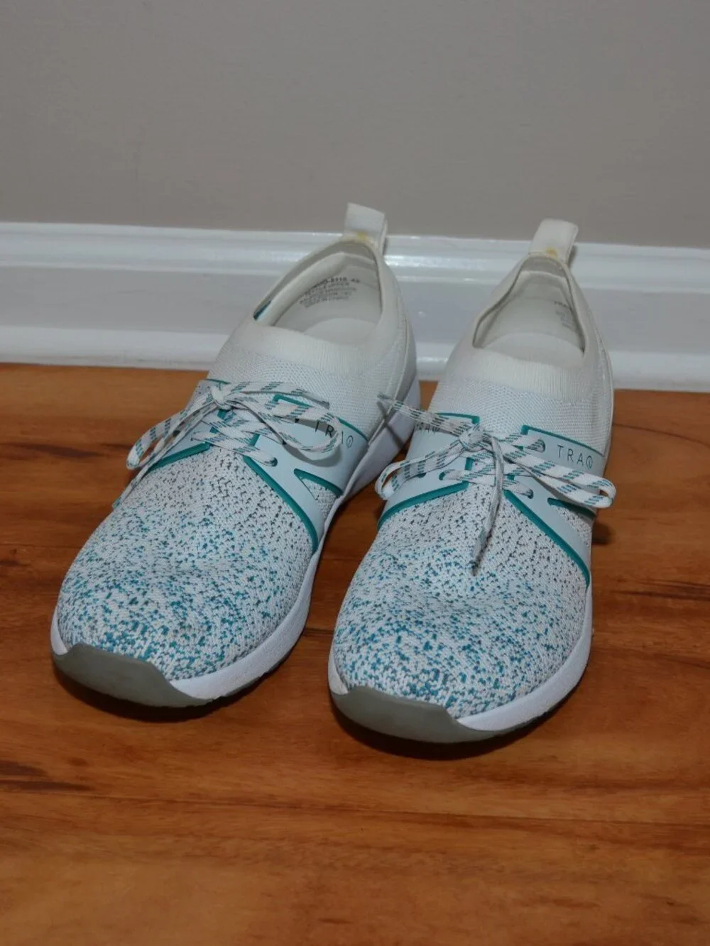 Alegria Traq White Multi TRA-QOO-5110 Wms EUR 42/ US 11 Tennis Comfort Sneakers