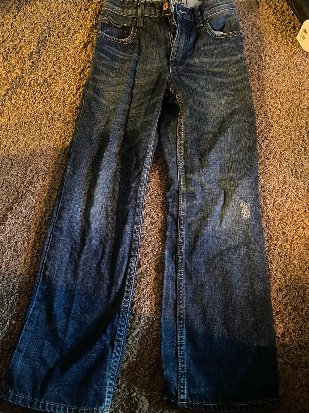 GAP Dark Blue Straight-Leg Kids Jeans