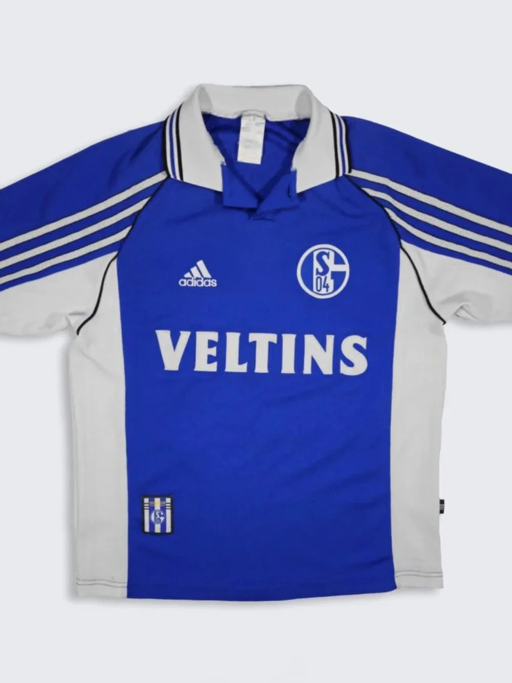 Schalke 04 Vintage 90s Jörg Böhme Adidas Germany Soccer Jersey