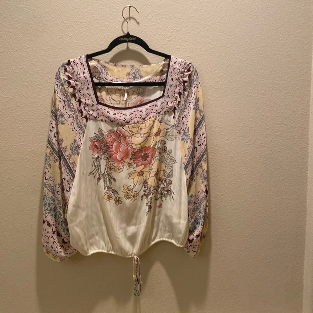 Free People Lg Blouse