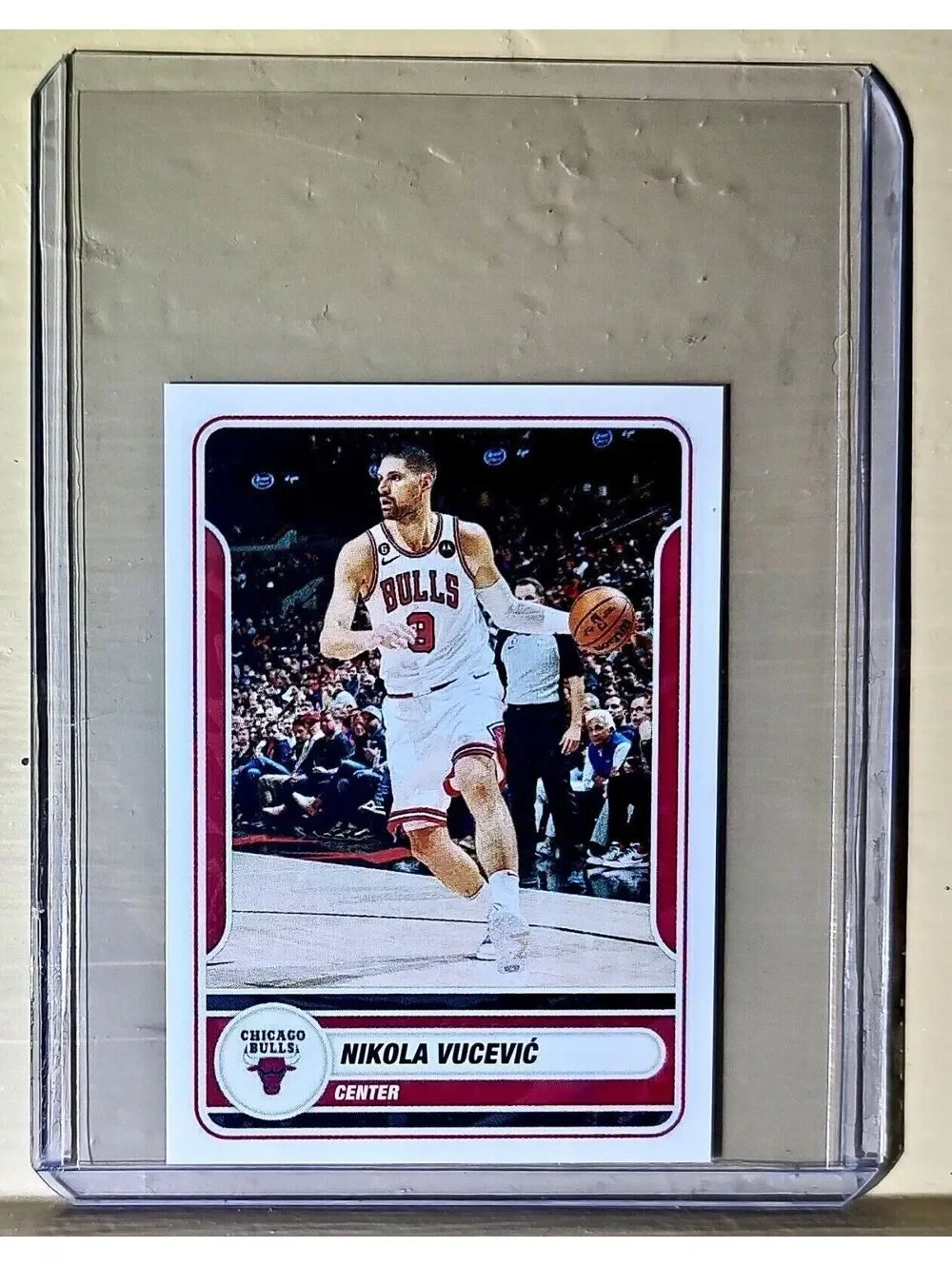 2023-24 Nikola Vučević Panini NBA Basketball #157 Sticker Chicago Bulls