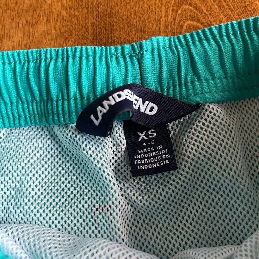 Lands' End swim trunks XS 4-5
