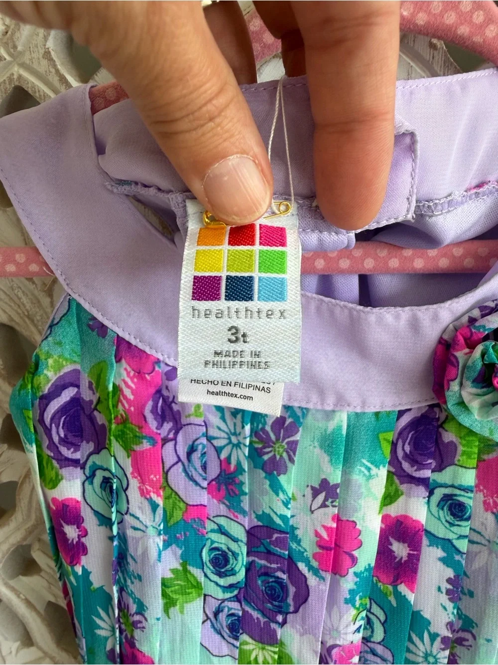 healthtex colorful sleeveless
