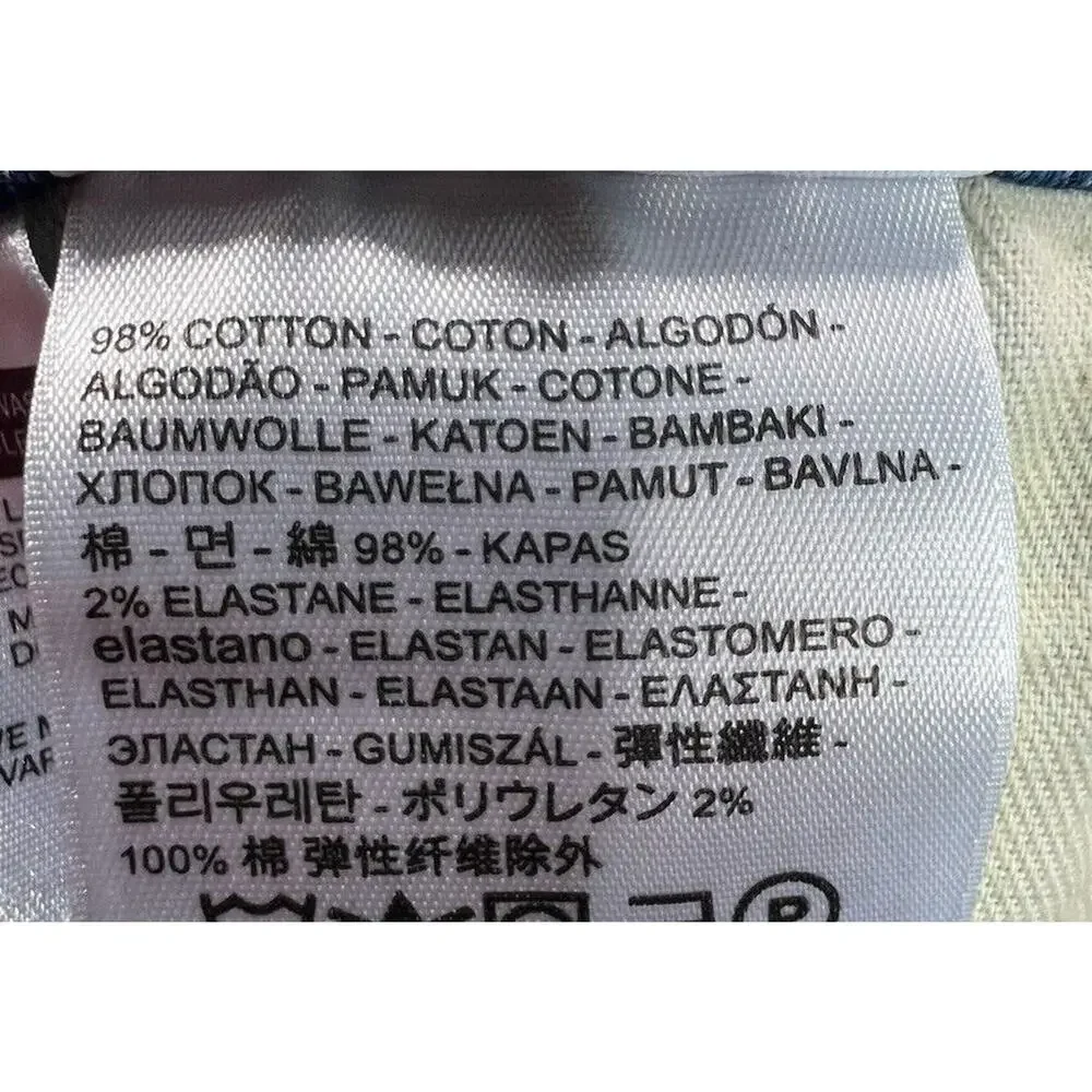 Levis washable size fashion