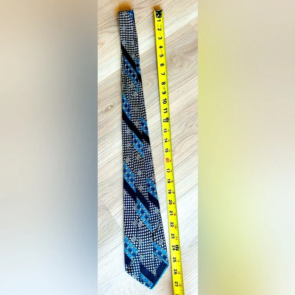 Rhodia Men’s Vintage Tie France Polka Dot Tie Executive Professional Career