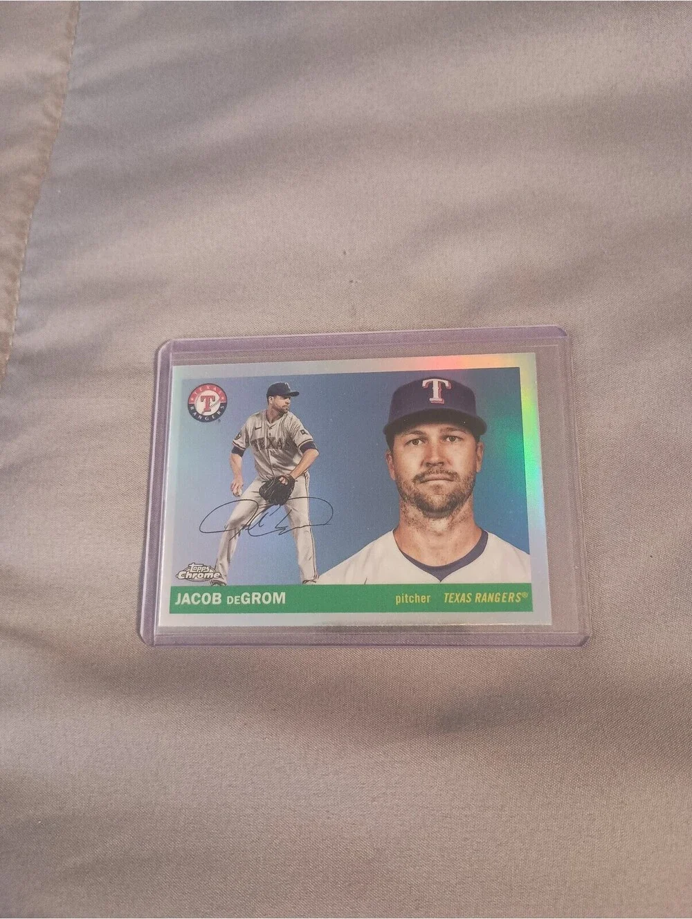 Lot of Texas rangers Topps chrome 2025 refractors