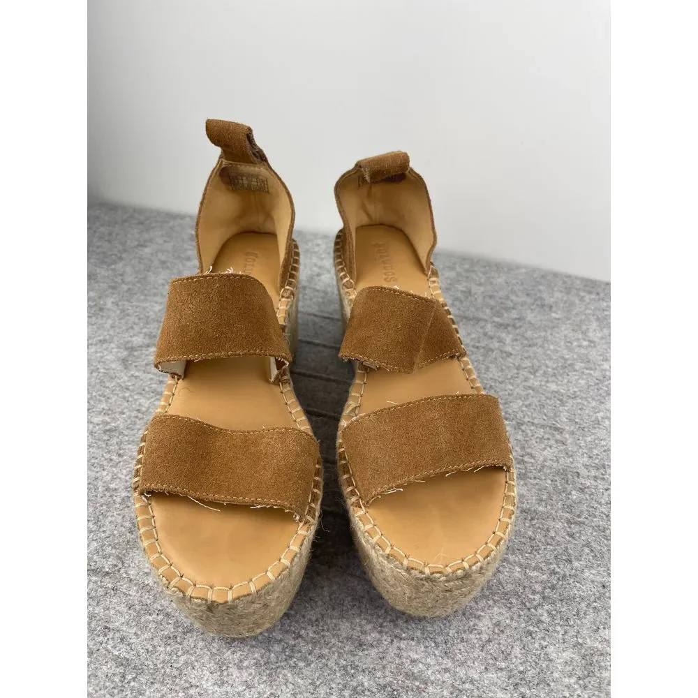Soludos without finished straps