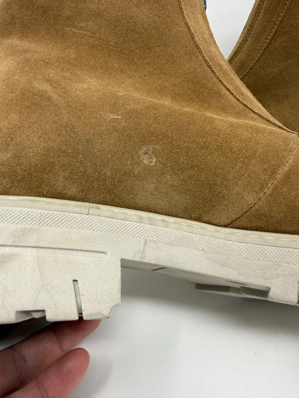 New La Canadienne Delta City Dry Zip Boots Toffee Sz 9.5