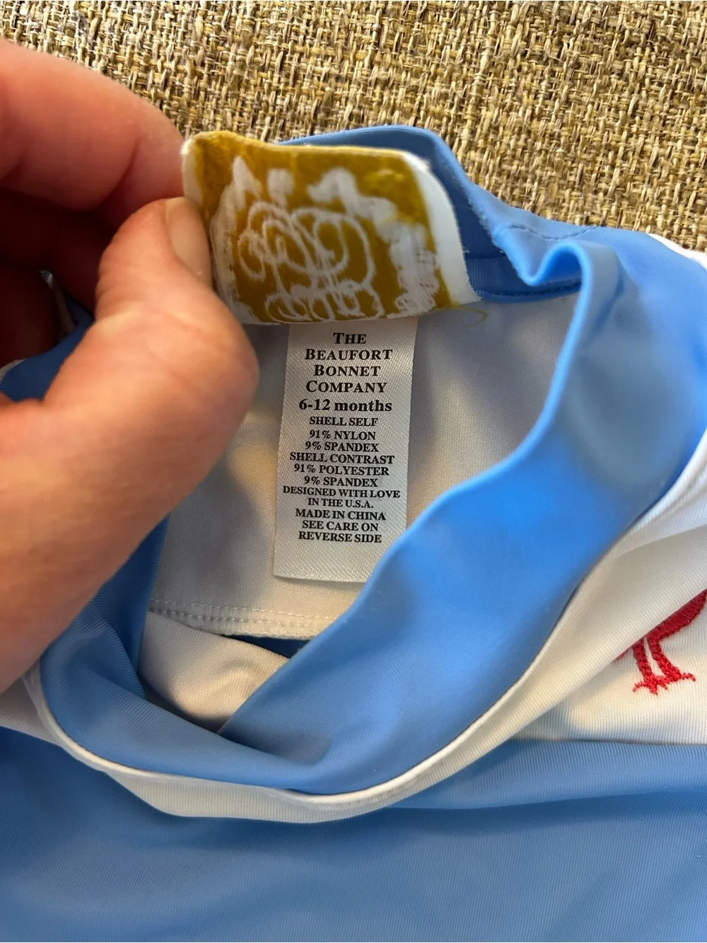 Kids Long Sleeve Rash Guard Swim Shirt - Light Blue (Set)