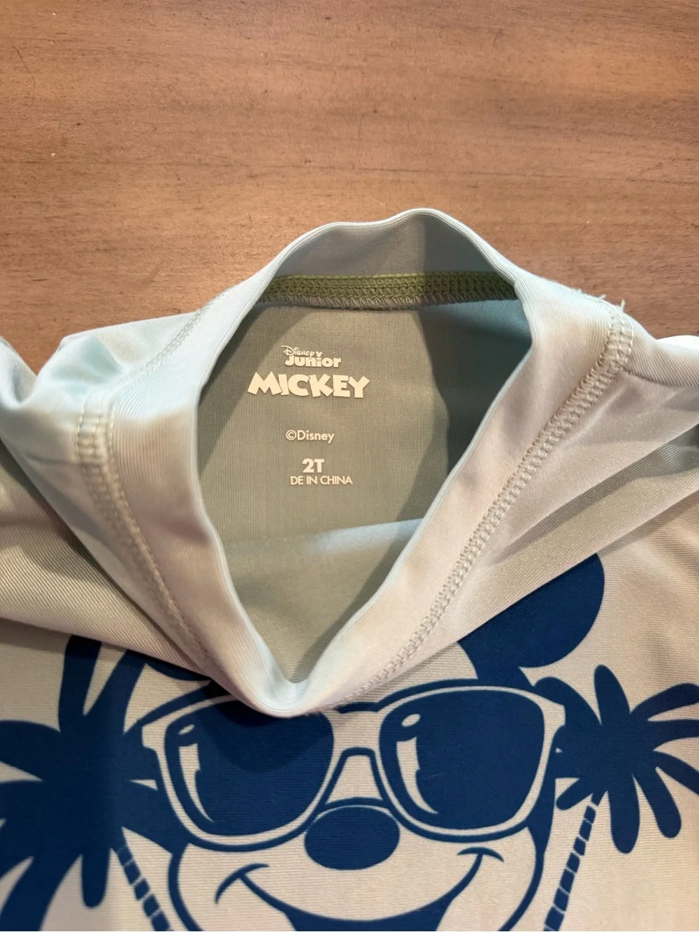 Mickey 2T UPF 50+ Rash Guard Top