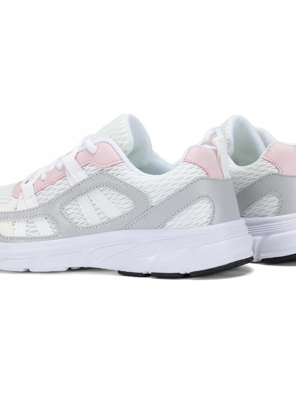 Women's Pink White Walking Shoes Comfortable Running Casual Tennis Sneakers