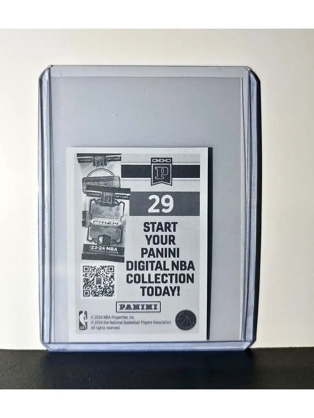 2023-24 Trophy 2024-25 Panini NBA #29 Sticker Card