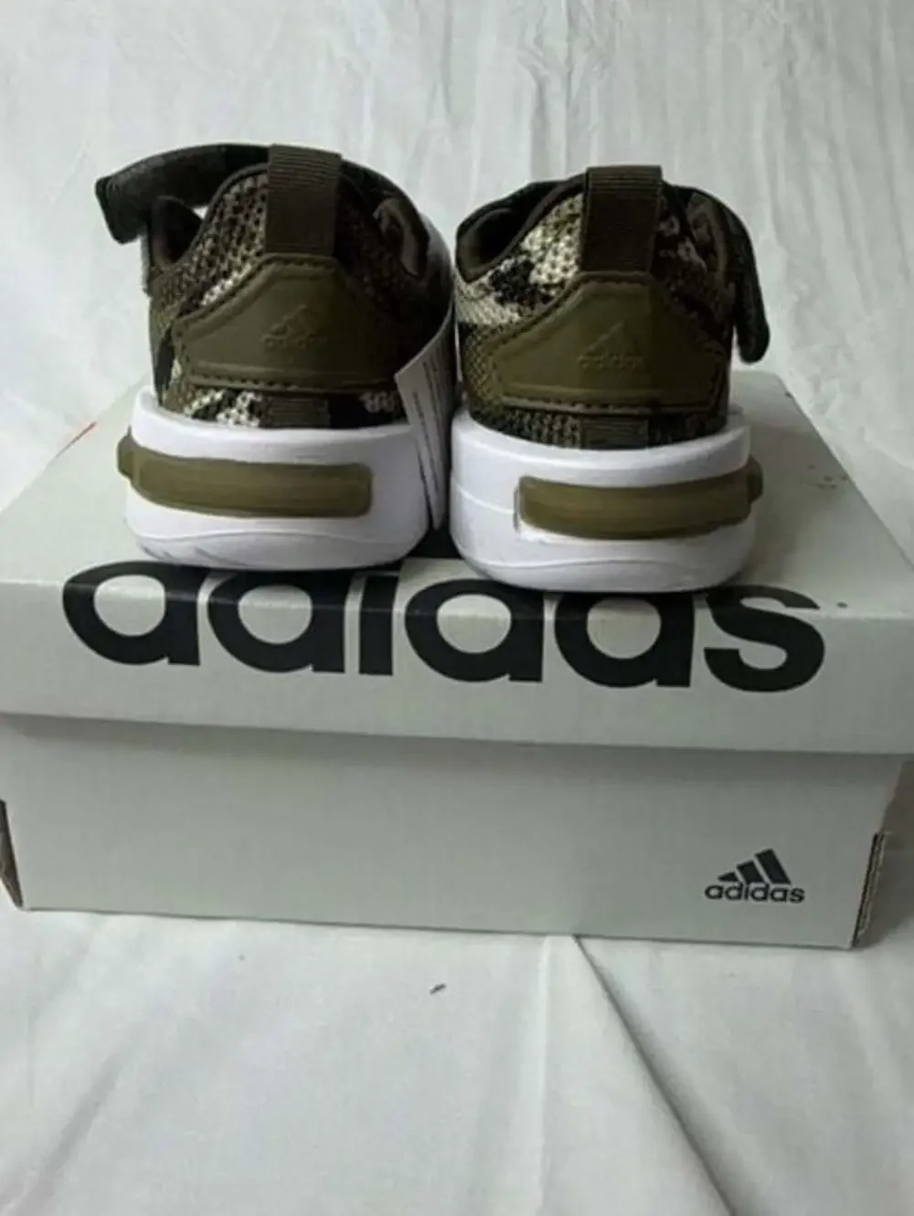 Adidas Racer TR23 EL I Toddler Camo Running Shoes ID8362