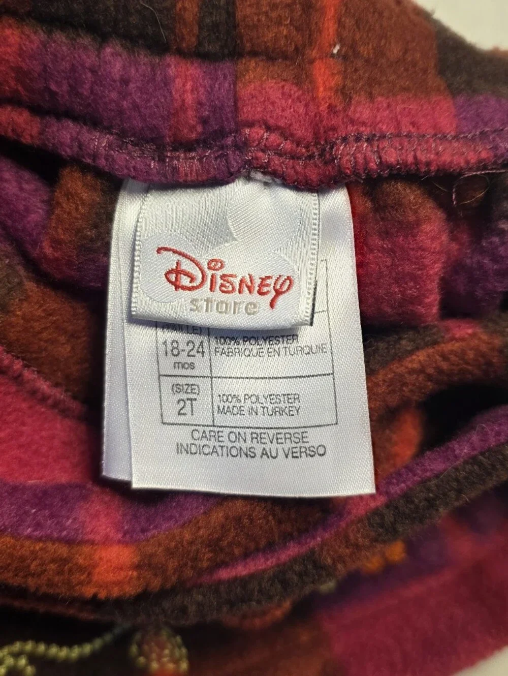 Disney soft fleece