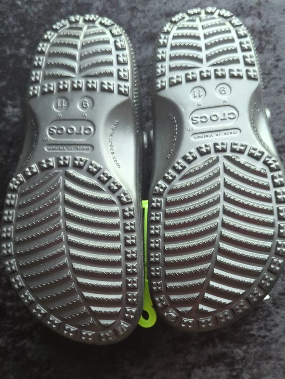 CROCS Man/Woman Black Clog Sandals