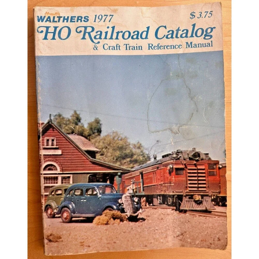 Walthers 1977 HO Railroad Catalog & Craft Train Reference Manual Vintage 336 Pgs