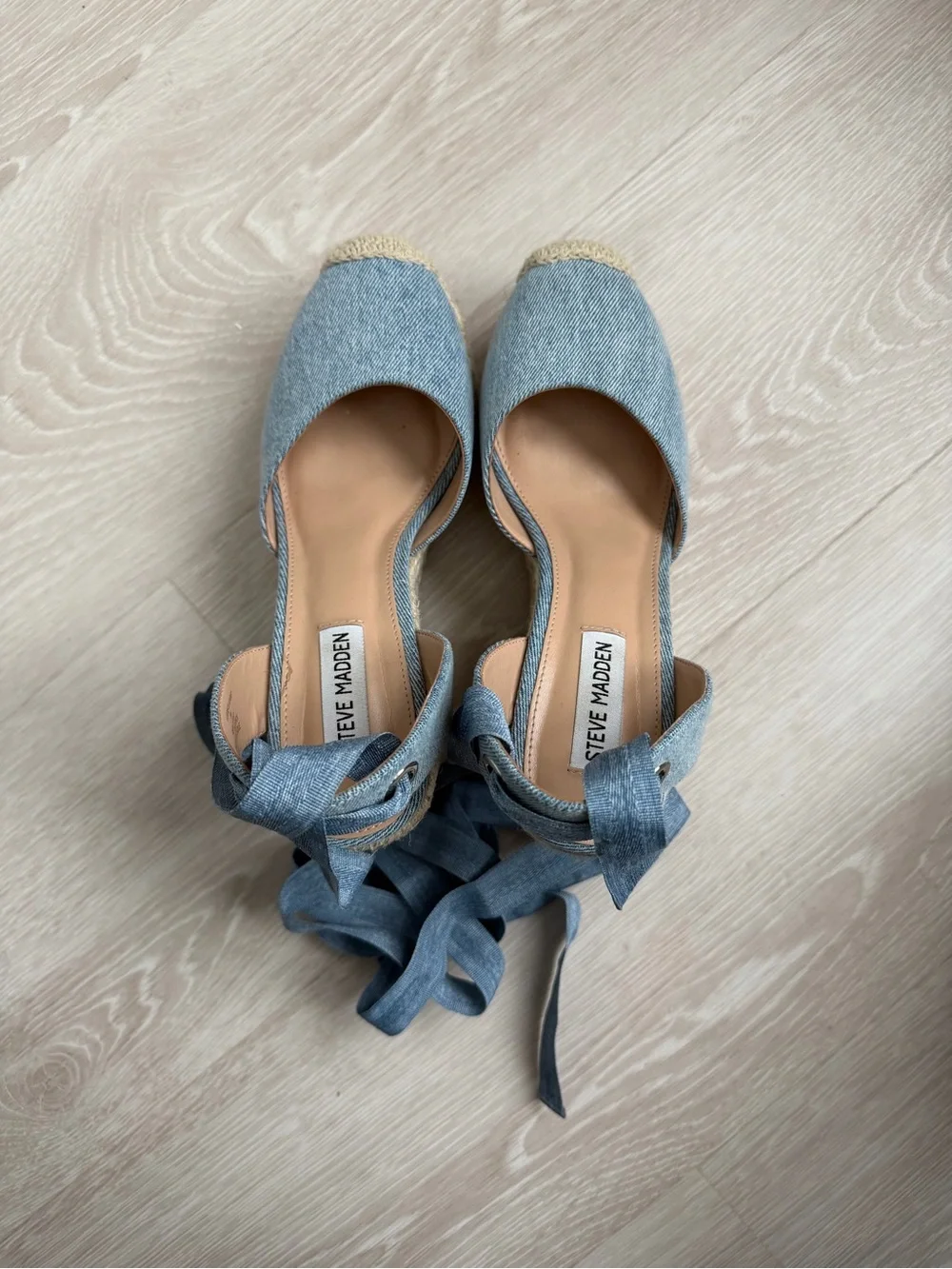 Steve Madden denim upper