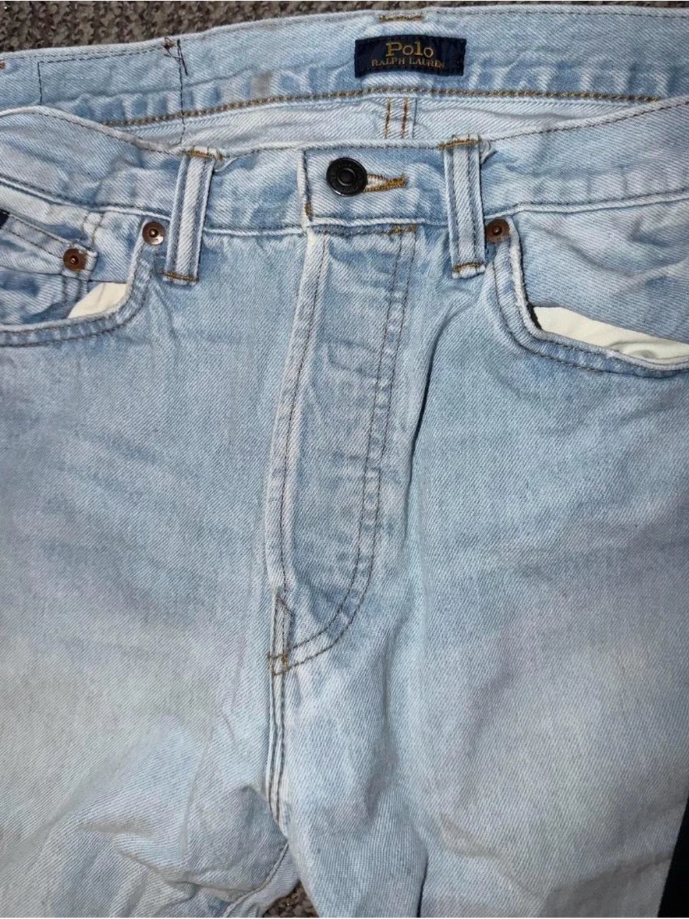 Polo by Ralph Lauren Light Blue Slim Straight Men’s Jeans