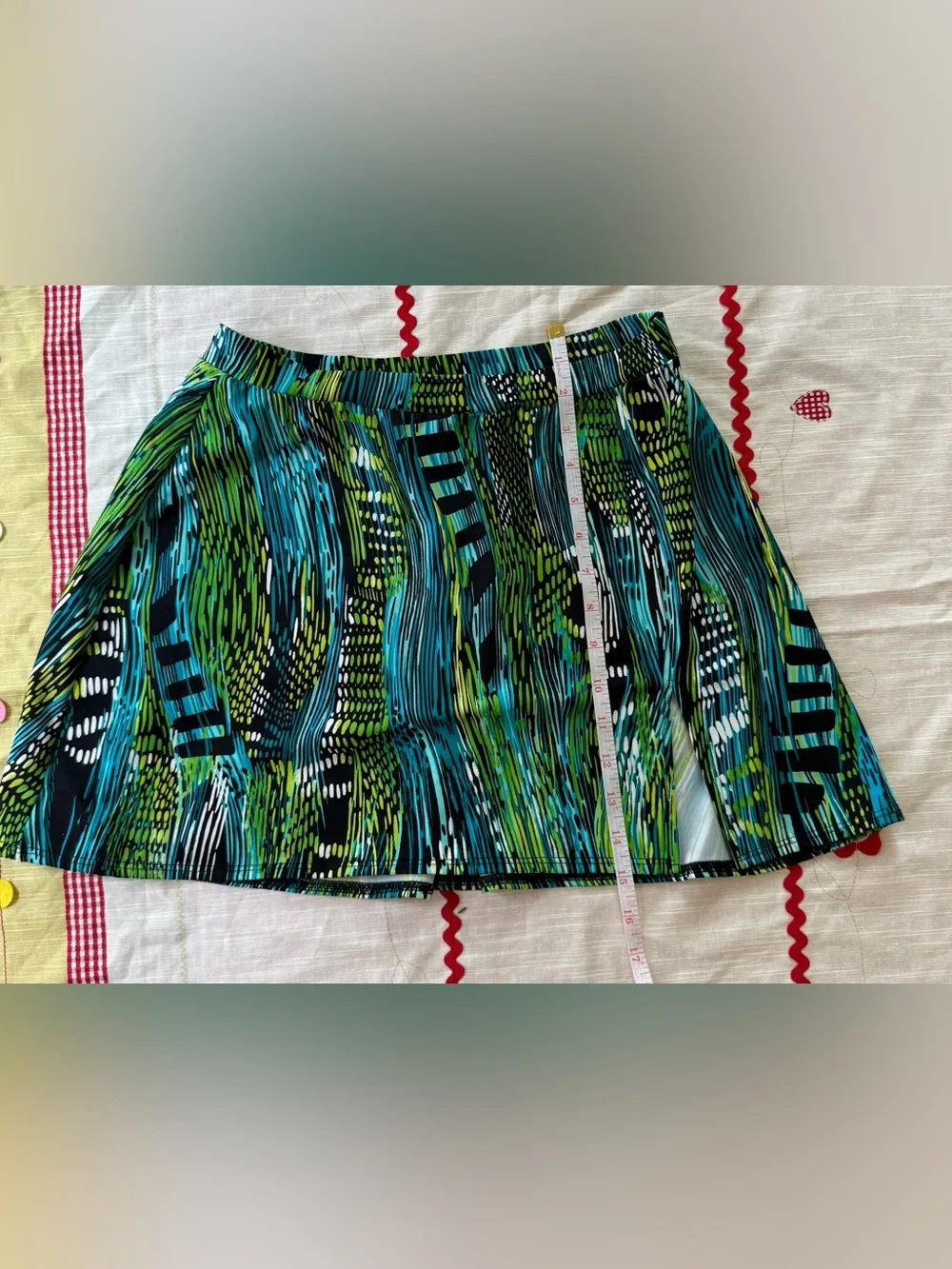 Vintage Tankini Bikini Set 2 Piece Swim Suit Size 10 Made in USA Green  Floral.