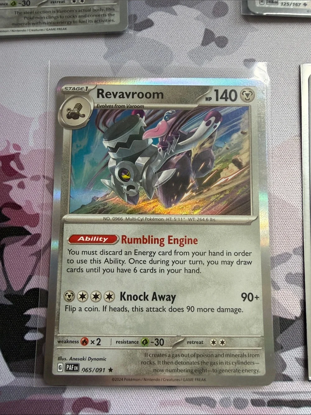 Varoom & Revavroom Pokémon Evolution Card Lot ⚙️ Reverse Holo | 5 Cards ✨5/$25✨