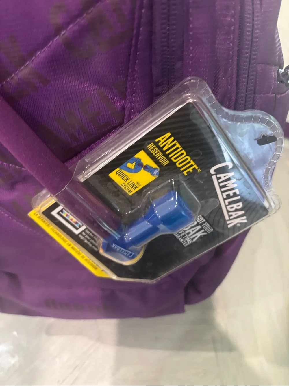 Camelbak hydration pack